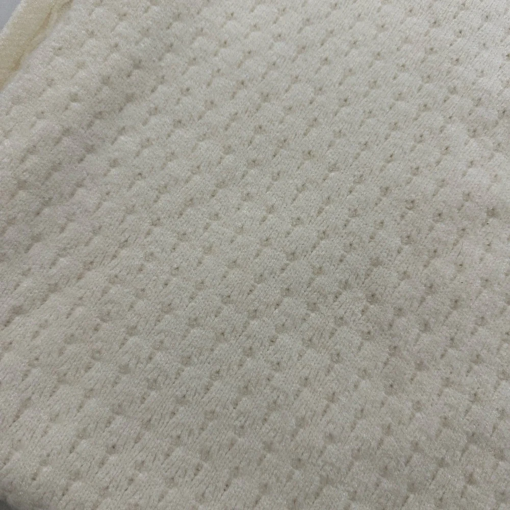 ECHO NEW YORK featherweight diamond knit oversized women's scarf wrap - Ivory